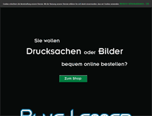 Tablet Screenshot of blue-letter.de